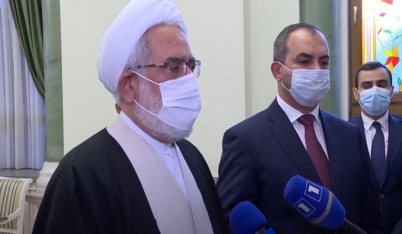 Armenia and Iran confirmed terrorists observed on our borders are in no way acceptable: Attorney-General of Iran