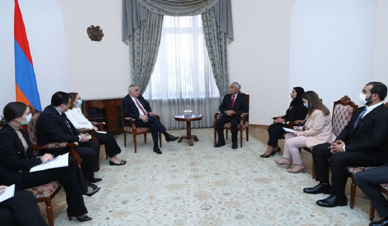 Մհեր Գրիգորյանը և ԱՄԷ վերահսկիչ պալատի նախագահը քննարկել են հակակոռուպցիոն քաղաքականությանն առնչվող հարցեր