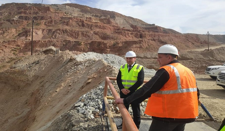 Գնել Սանոսյանը Ագարակի պղնձամոլիբդենայինի ղեկավարության հետ քննարկել է կոմբինատի արտադրության նոր ծավալները