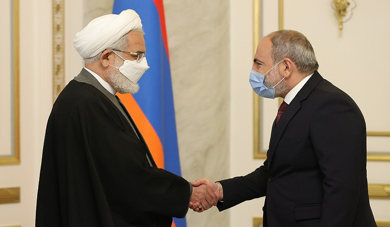 Премьер-министр Пашинян принял генерального прокурора Ирана Мохаммада Джафара Монтазери