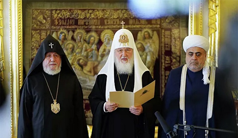Release of captives highlighted in statement of spiritual leaders of Russia, Armenia and Azerbaijan
