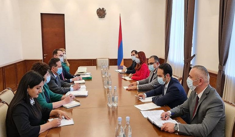 Tigran Khachatryan presented Armenian Government’s five-year action plan to his German partners