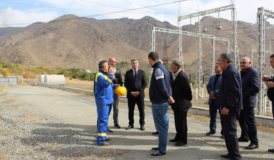 ՏԿԵ նախարարը ծանոթացել է Իրան-Հայաստան երրորդ էլեկտրահաղորդման գծի և ենթակայանի շինարարության ընթացքին