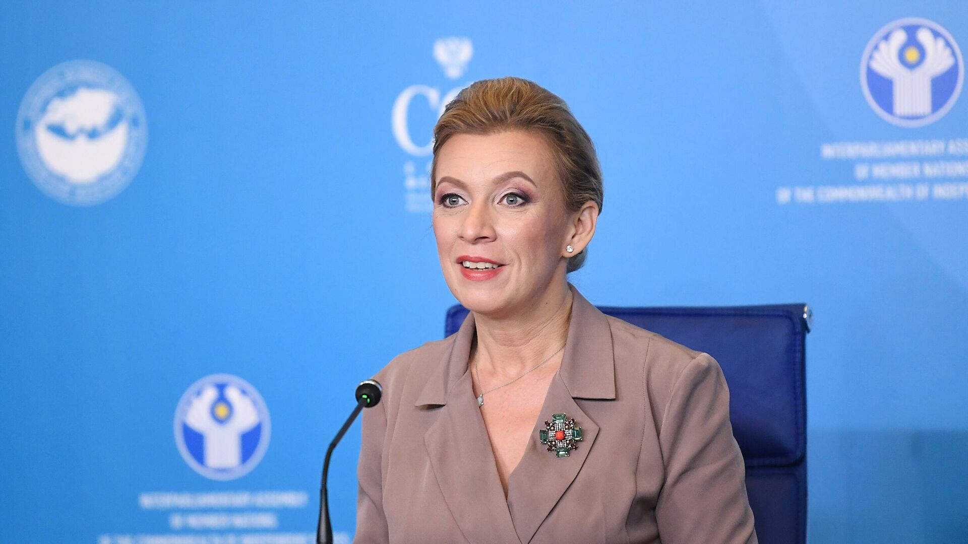 Dini liderlərin üçtərəfli görüşü problemləri aradan qaldırmaq üçün bir formatdır:Zaxarova