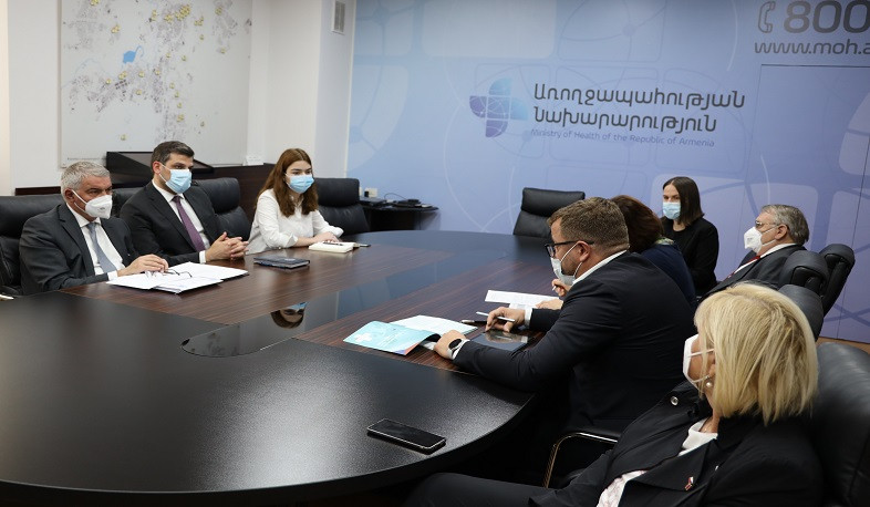 Քննարկվել են COVID-19-ի դեմ պայքարի և բժշկական ապահովագրության ոլորտում Հայաստանի և Չեխիայի ծրագրերը
