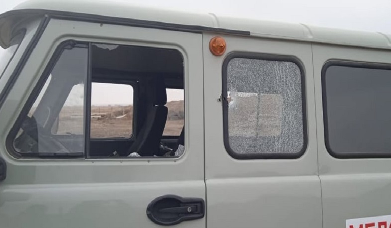 ВС Азербайджана открыли огонь по санитарной машине Армии обороны Арцаха. Жертв нет