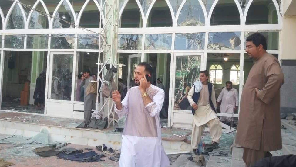 Blast at mosque in Afghan city of Kandahar, at least seven dead