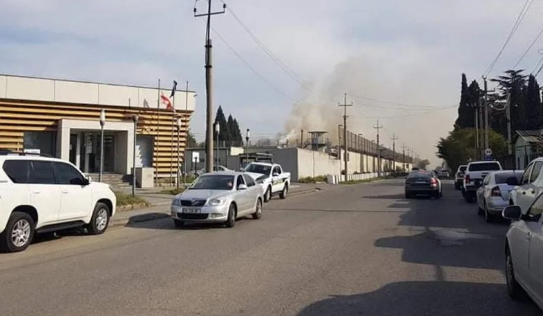Special Penitentiary Service reports on fire suppression at N17 Rustavi prison