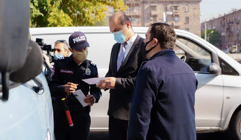 Ստուգվել է 107 տրանսպորտային միջոց, կազմվել՝ 14 արձանագրություն