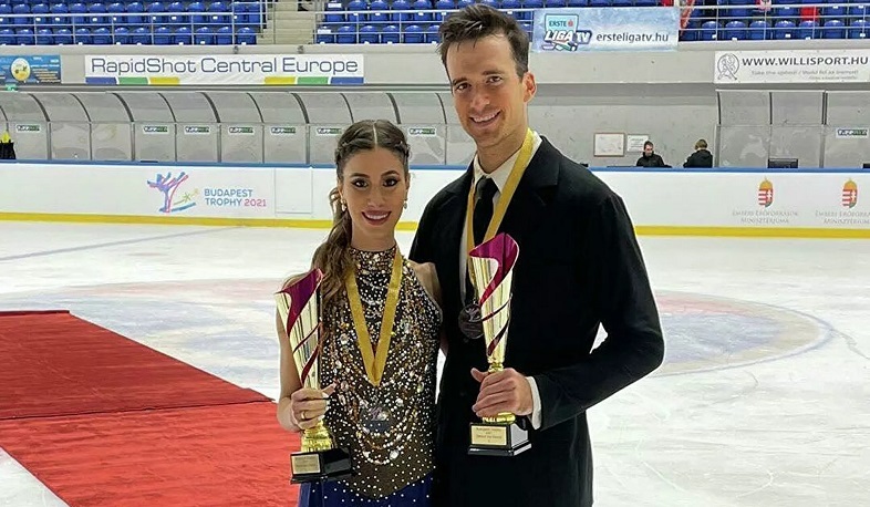 Armenian ice dancers win gold at international tournament in Budapest