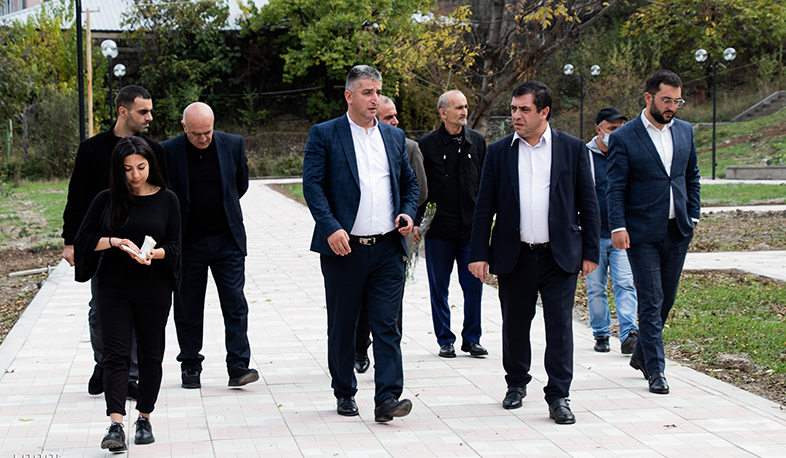 Լոռու մարզպետն Ալավերդի խոշորացված համայնքում հետևել է սուբվենցիոն ծրագրով իրականացվող աշխատանքների ընթացքին