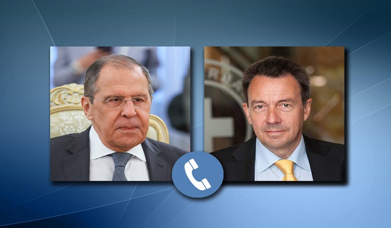 Rusiya XİN rəhbəri ilə Beynəlxalq Qırmızı Xaç Komitəsinin prezidenti arasında telefon danışığı olub