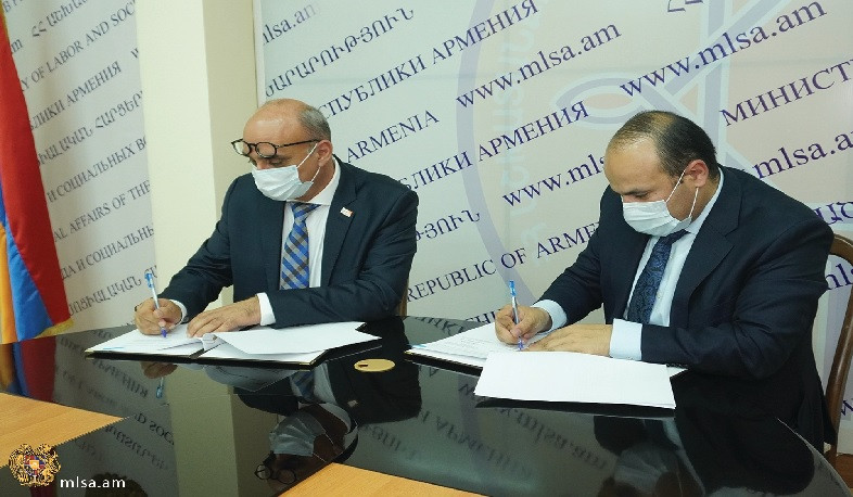 Համաձայնագիր սոցապնախարարության և «Վորլդ Վիժն Հայաստան» կազմակերպության միջև