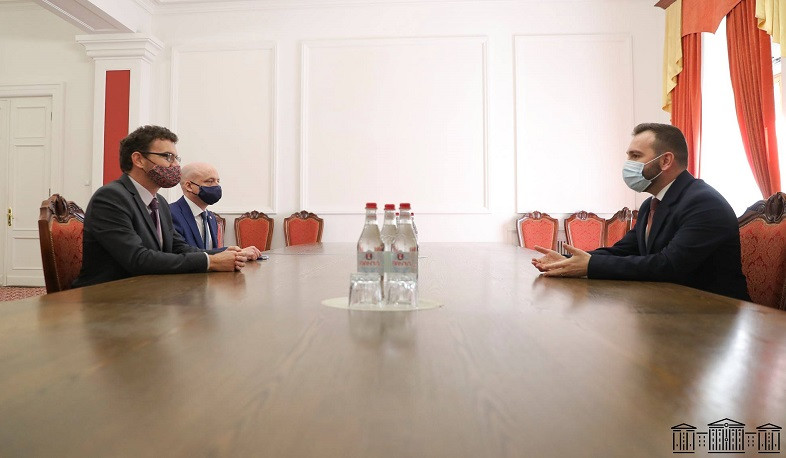 Hayk Konjoryan Meets with Ambassador Extraordinary and Plenipotentiary of  United Kingdom of Great Britain and Northern Ireland