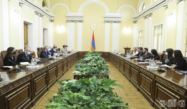 NA Vice President Ruben Rubinyan Meets with Rapporteur Group on Democracy of CoE Committee of Ministers