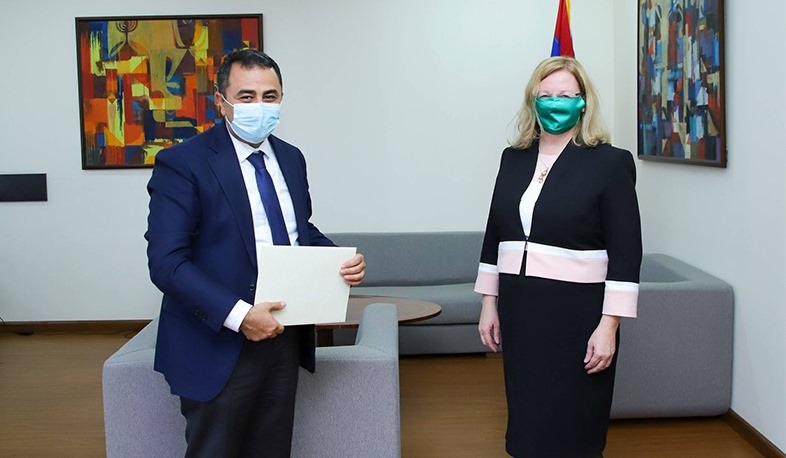 Vahe Gevorgyan and Martina Feeney reaffirmed readiness for mutually beneficial cooperation