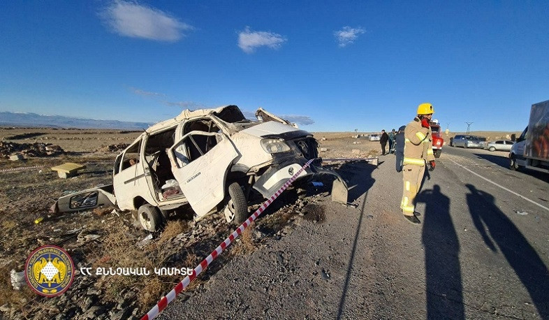 Երևան-Գյումրի ավտոճանապարհին 5 անձի մահվան ելքով ավտովթարի առնչությամբ հարուցվել է քրգործ