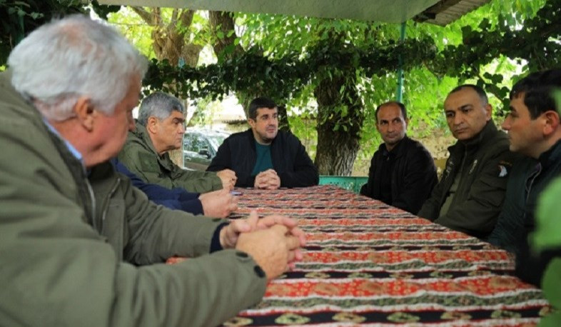 President of Artsakh visited Taghavard community, got acquainted with implemented programs on spot