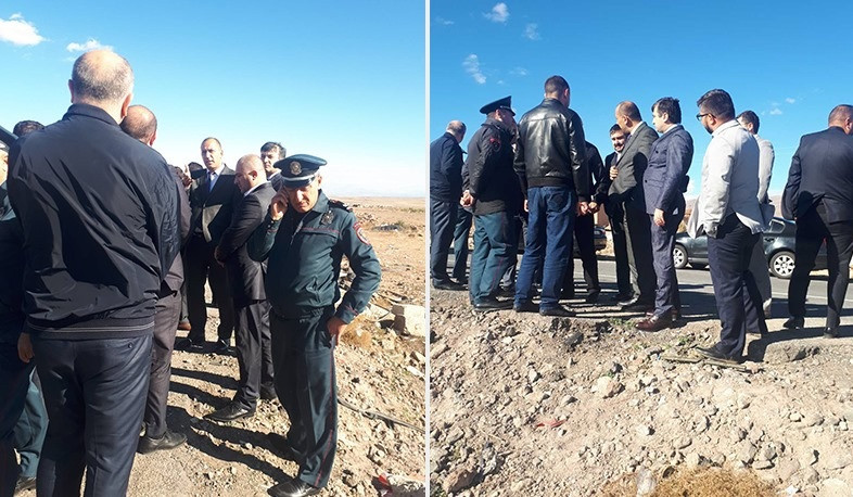 Իրավասու մարմինների պատասխանատուները հրավիրվել են ողբերգական ավտովթարի դեպքի վայր. ավտոպատահարների կանխարգելման միջոցառումներ կիրականացվեն