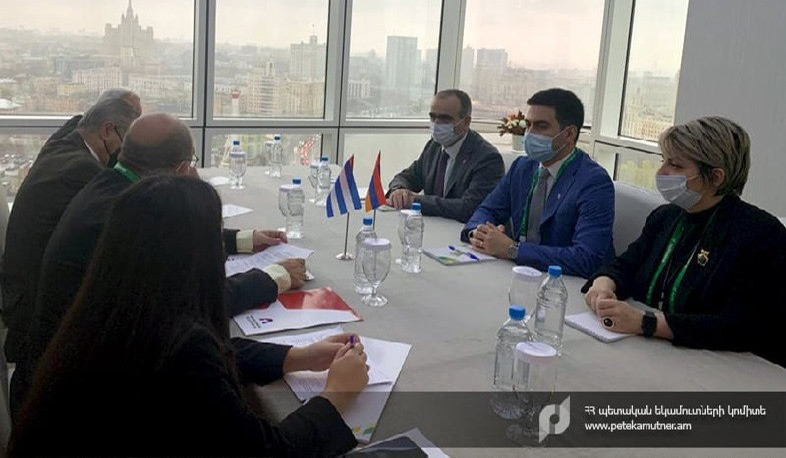 Председатель Комитета государственных доходов Армении обсудил с генеральным директором Таможенной службы Кубы вопросы развития сотрудничества