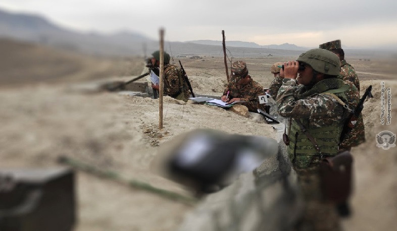 ՊՆ N զորամիավորման ենթակա զորամասերից մեկն անցկացրել է մարտավարական զորավարժություն