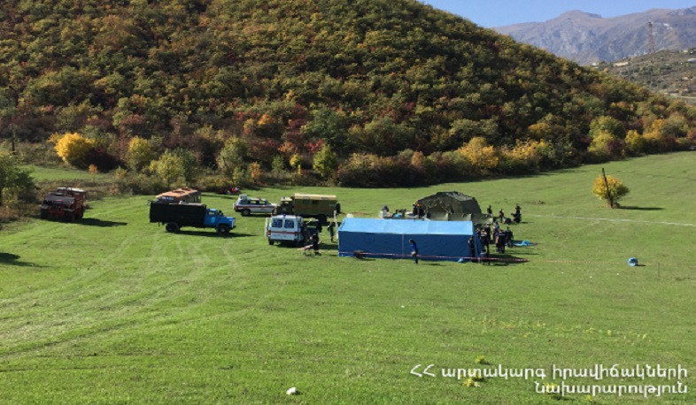 Սյունիքի քաղաքային որոնողափրկարարական թիմը 32-ժամյա վարժանք է իրականացրել