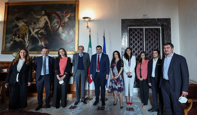 Արման Եղոյանը և իտալացի խորհրդարանականներն անդրադարձել են ԼՂ հիմնախնդրին