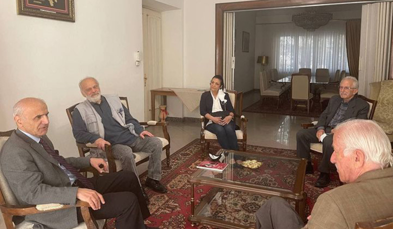 Iranian-Armenian writers visited Armenian Embassy to Iran