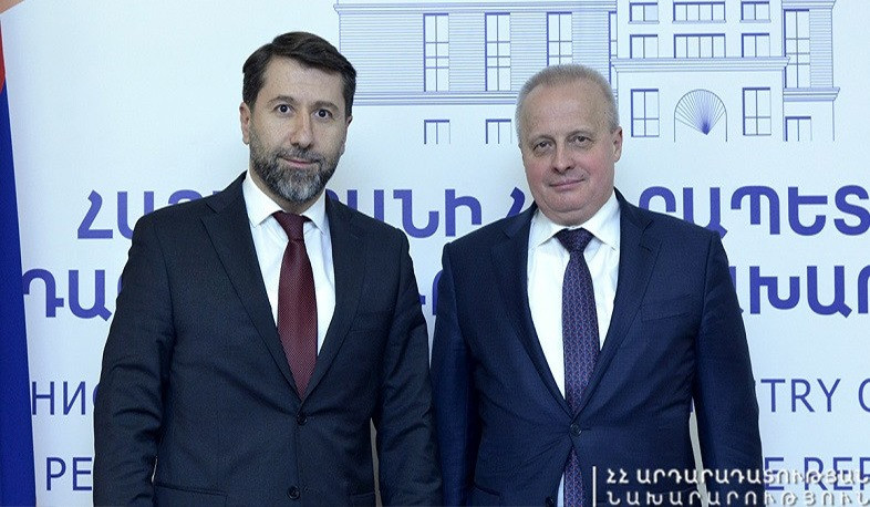 Կարեն Անդրեասյանը Սերգեյ Կոպիրկինին է ներկայացրել նախարարության բարեփոխումների օրակարգը