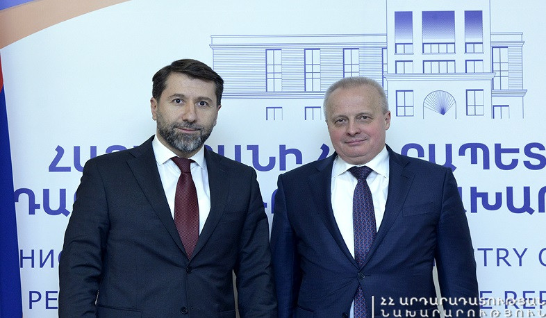 Карен Андреасян представил Сергею Копыркину повестку реформ министерства юстиции