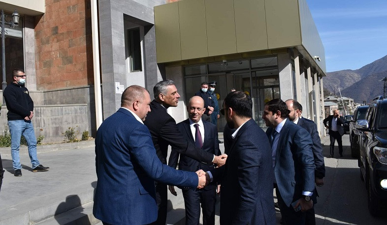 Սուրեն Պապիկյանն աշխատանքային այց է կատարել Զանգեզուրի պղնձամոլիբդենային կոմբինատ