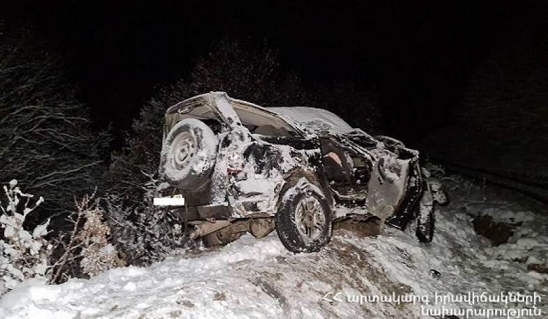 «Հայանտառի» անտառապահները գիշերային ստուգայցի ժամանակ մեքենայով գահավիժել են ձորը. կան 3 զոհ, 1 վիրավոր