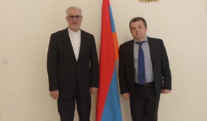 Armenian and Iranian ambassadors to Qatar discussed regional agenda issues