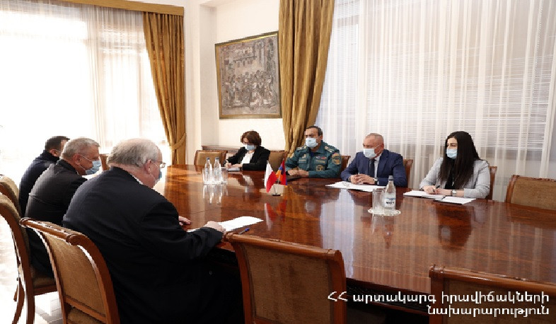 Armenia’s Minister of Emergency Situations and Ambassador of Poland highlighted cooperation in educational and training processes