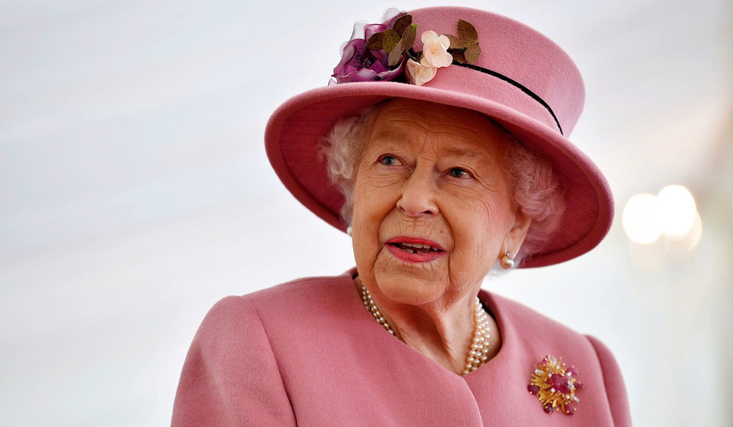 Britain's Queen Elizabeth back at her desk at Windsor Castle and carries out first duty since hospital stay