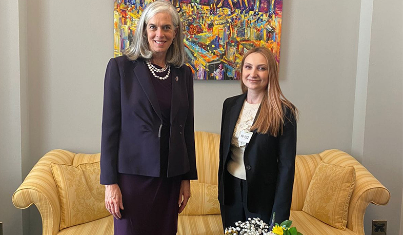 Лилит Макунц и конгрессмен Кларк обсудили вопросы углубления армяно-американского межпарламентского сотрудничества