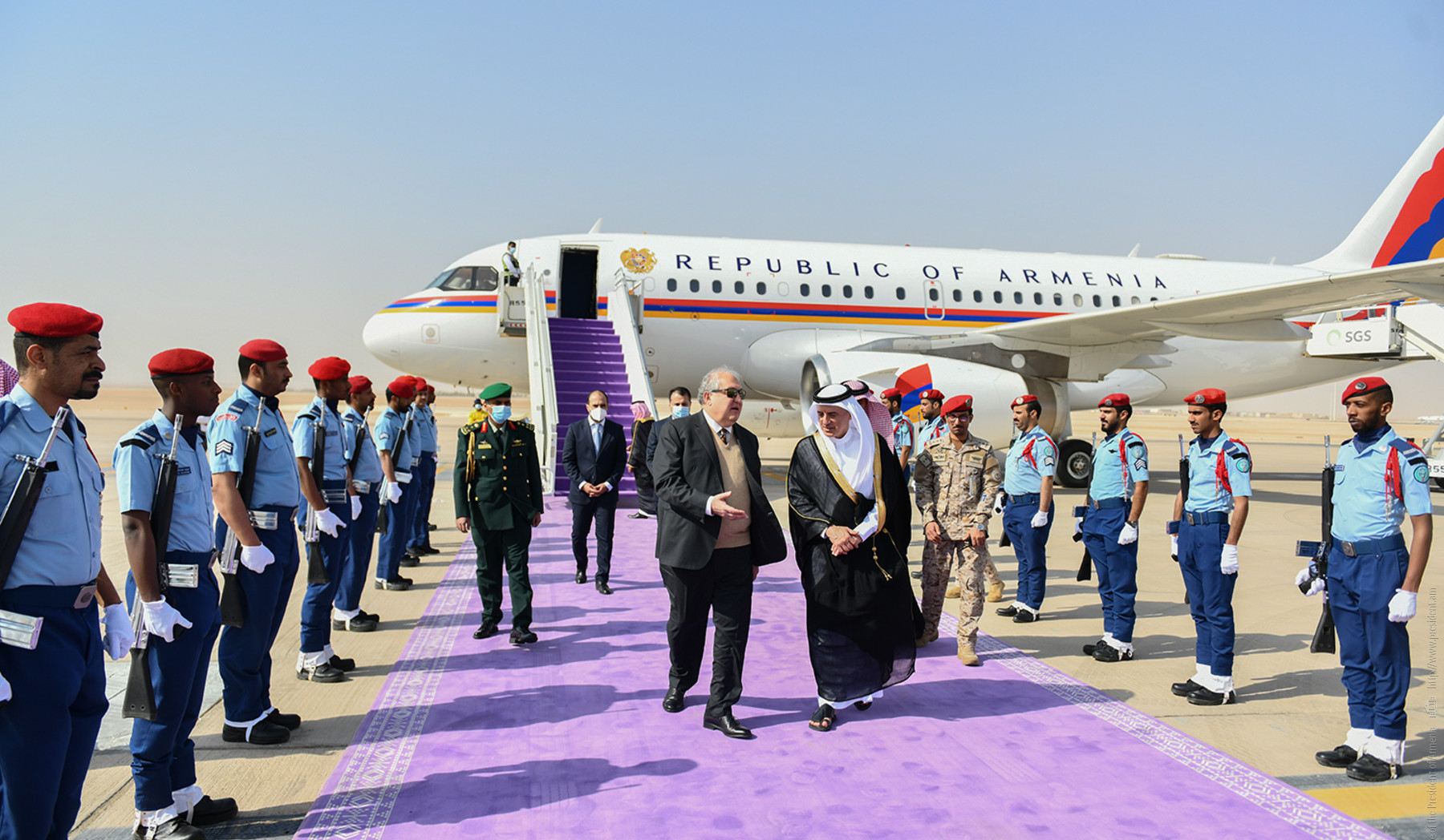 Армен Саркисян совершил исторический визит в Саудовскую Аравию