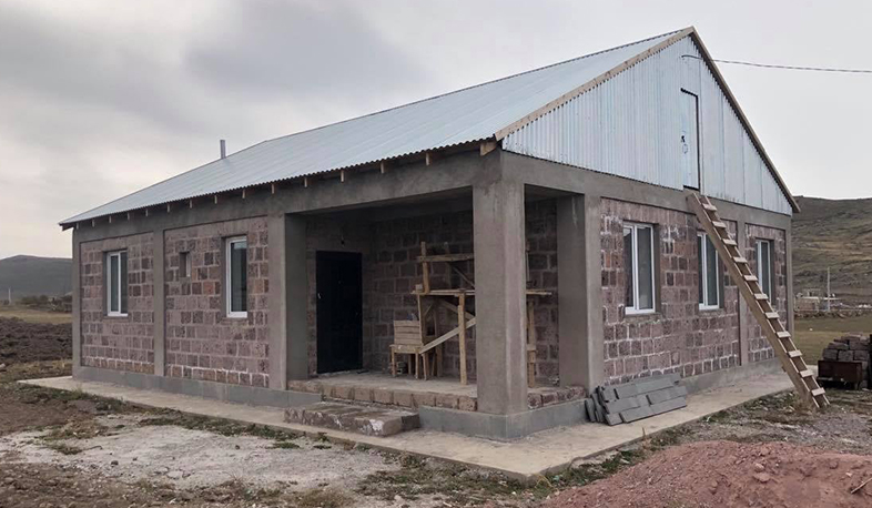 Սառնաղբյուր բնակավայրում բնակարանամուտ է տոնել երկրաշարժի հետևանքով անօթևան մնացած 8 ընտանիք