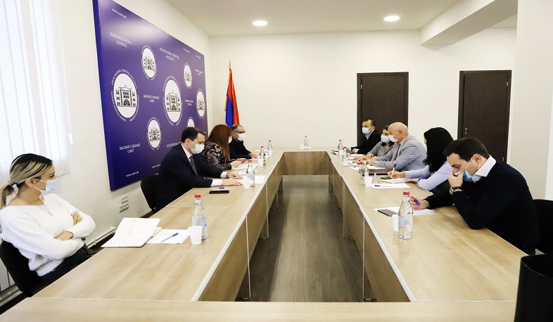 В Высшем судебном совете обсудили вопросы, связанные с усовершенствованием антикоррупционной стратегии