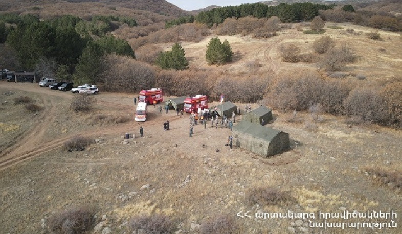 Ուսումնավարժություն Բյուրականում. հրդեհաշիջման աշխատանքներին հետևել են ԱԻ և ՇՄ նախարարները