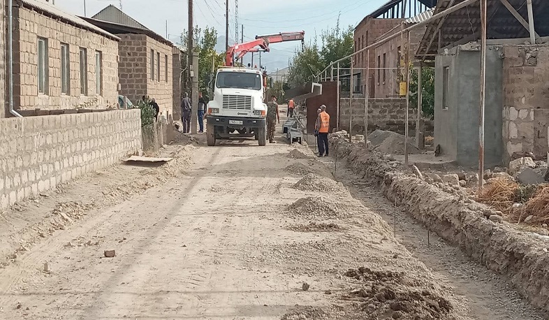 Մեկնարկել են Ոսկետափ համայնքի Մուսա լեռ փողոցի ասֆալտապատման աշխատանքները