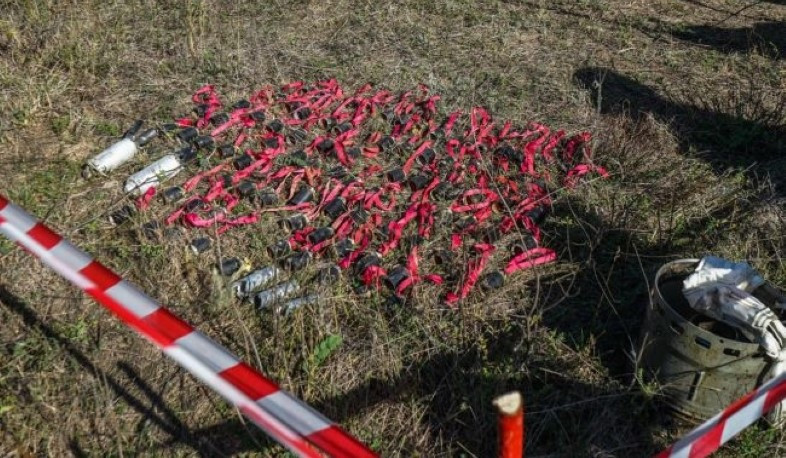 Обезврежено 22 кассетных ракеты, 4 пушечных снаряда и 9 авиабомб: ГСЧС МВД Республики Арцах подводит итоги недели