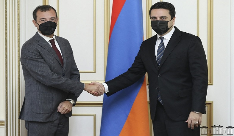 Председатель НС и посол Италии обсудили необходимость скорейшего возвращения удерживаемых в Азербайджане военнопленных