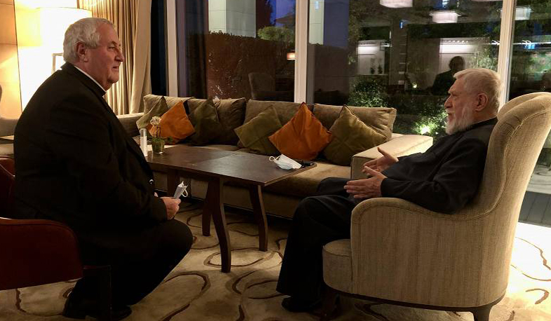 Արամ Ա-ն Ժնևում ընդունել է Եկեղեցիների համաշխարհային խորհրդի ընդհանուր քարտուղարին