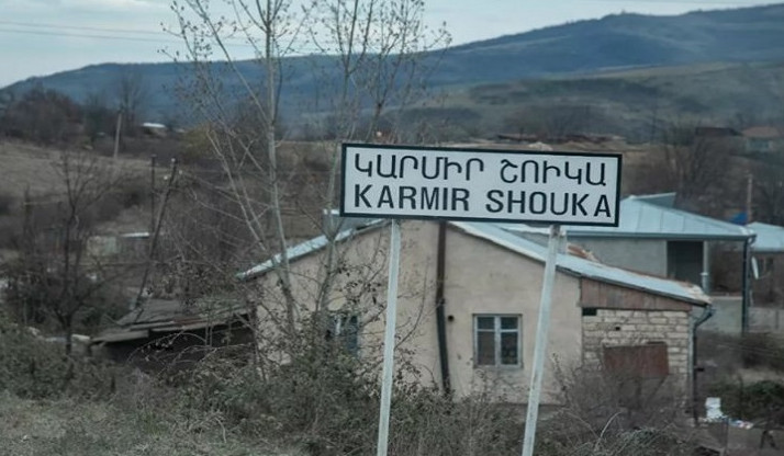 Azerbaijani army units opened irregular fire in direction of Karmir Shuka