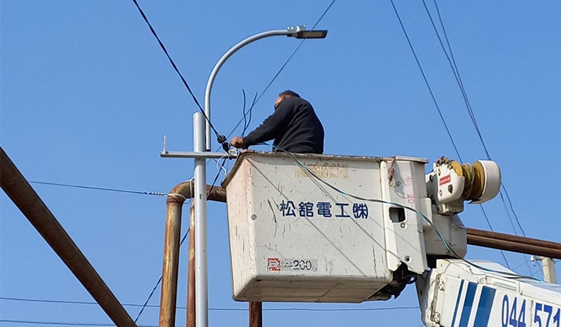 Սուբվենցիոն ծրագրով ընդլայնվում է Ագարակի փողոցների գիշերային լուսավորության համակարգը