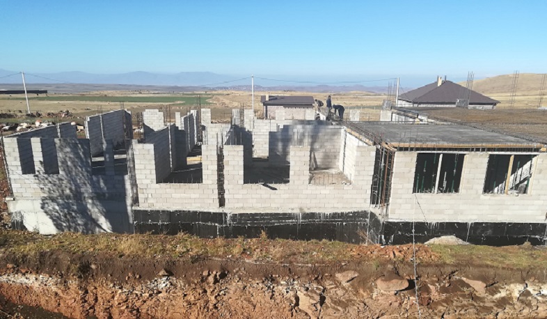 Գառնահովիտի մոդուլային նոր դպրոցի կառուցման շինաշխատանքները շարունակվում են