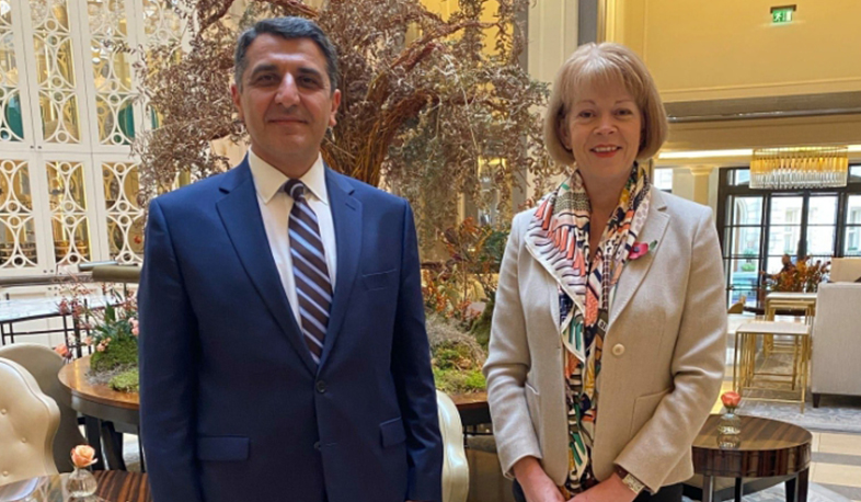 Ambassador Nersesyan's meeting with Wendy Morton, UK Minister for Europe and Americas