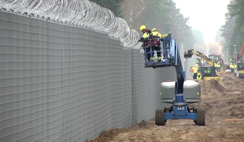 Lithuania starts building first European wall to ward off migrants from Belarus