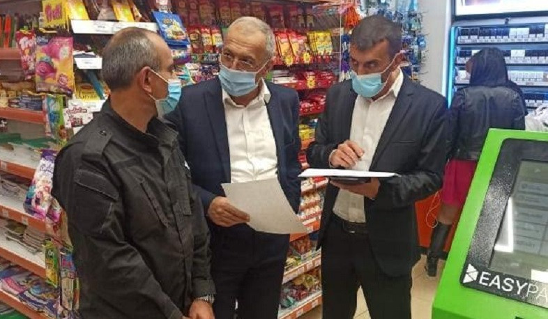 ՍԱՏՄ տեսուչները շրջայց են կատարել Էրեբունի վարչական շրջանի իրացման ցանցում և հանրային սննդի օբյեկտներում